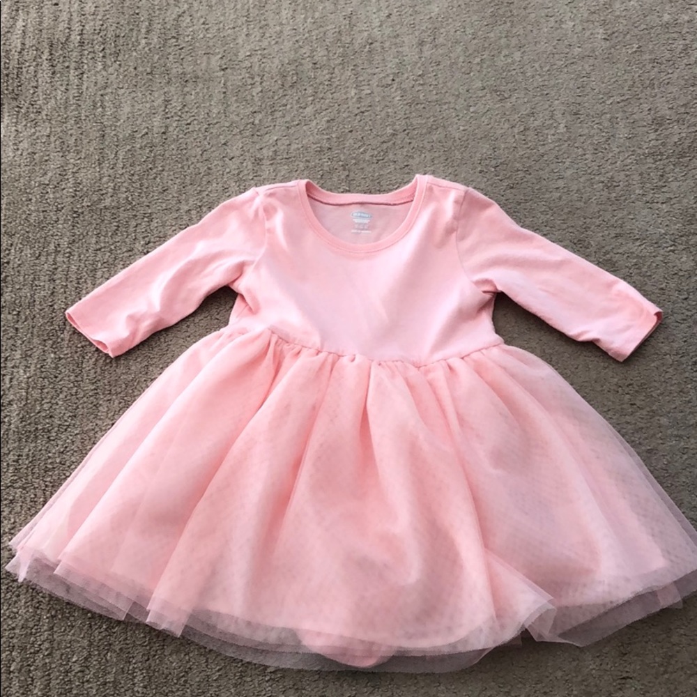 Old Navy Pink Tutu w Built In Onesie - Like New!
